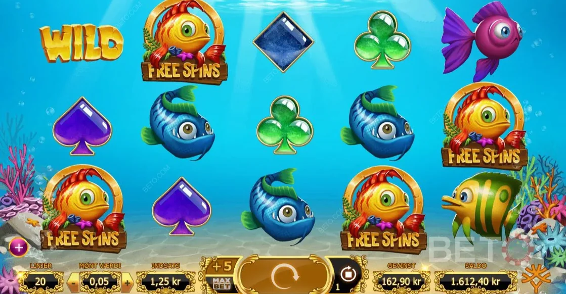Spin reels with Free Spins